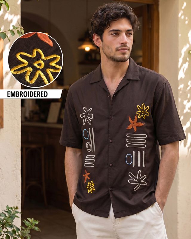 Embroidered