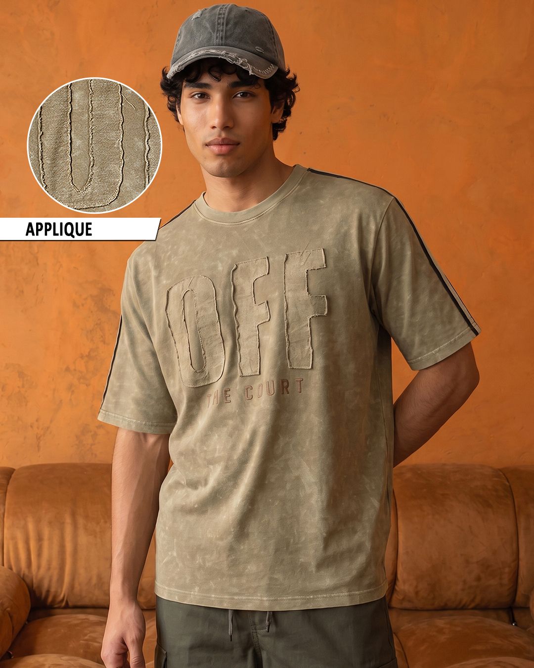 Abstract Series Oversized Tee